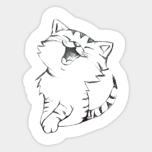 Happy Cat Sticker